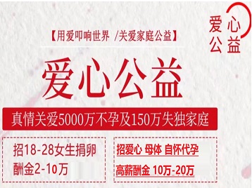 浮山捐卵助孕生子 爱心志愿者招募
